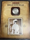 BU 1898-O Morgan Silver Dollar Coin NELLIE CASHMAN Stamp Set Legends Of The West