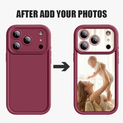 DIY Personalised Custom Photo Case For iPhone 17 16 15 14 Pro Max 13 Phone Cover