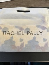Rachel Pally Yellow, blue wine Clutch canvas/leather Reversible Fold-Over Bag