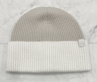 NWT Rag & Bone $98 Blake Tonal Wool Beanie In Ivory Multi  One Size