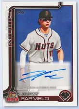 2025 Topps Pro Debut - Jonny Farmelo #PD-156 Autographs (AU, RC)