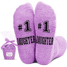 Mothers Day Gifts Socks - Daughter Gifts from Mom Dad, Socks for Daughter, St...