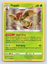 Flapple 022/192 Holo Rare Rebel Clash Pokemon NM/M