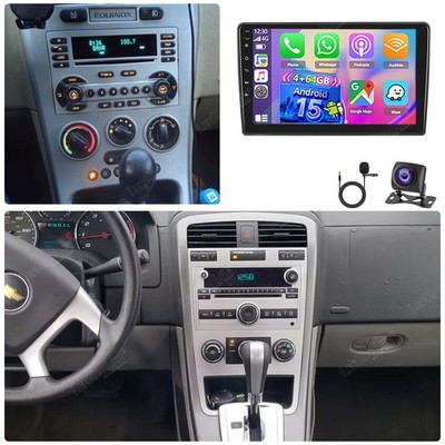 Android 15 Car Radio Stereo Carplay For Chevrolet Equinox 2005-2009 4G+64GB +Cam