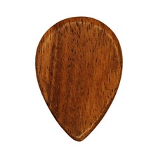 Teak Wood Guitar Pick - 1.5mm 358 Small Teardrop Shape Handmade Exotic Plectrum