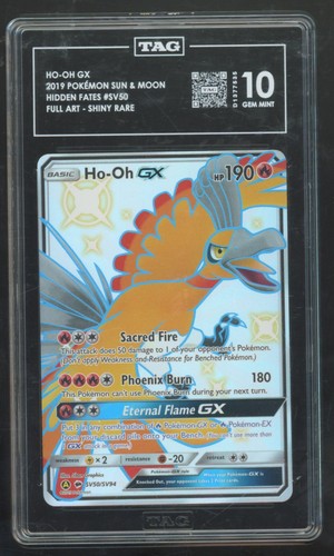 Ho-Oh-GX graded TAG 10 for sale on eBay