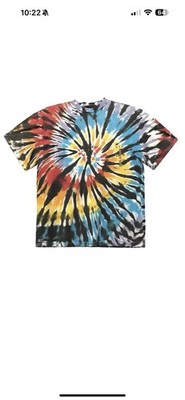 Travis Scott Cactus Jack Highest in the Room 2-Sided Tie-Dye Graphic T-Shirt XXL