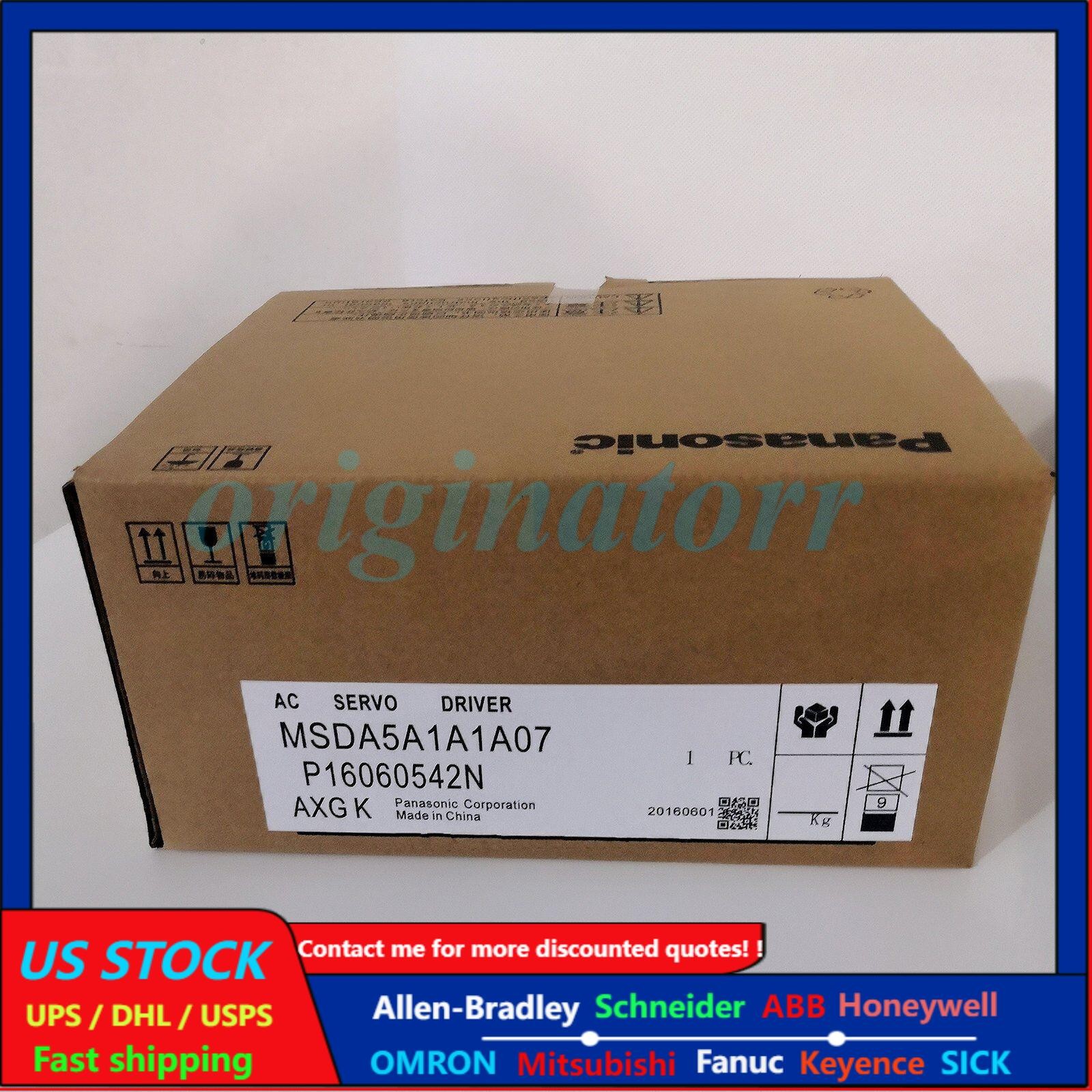 1PC New Panasonic MSDA5A1A1A Servo Drive DHL Expedited Shipping