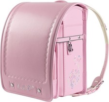 New FancyLuLu Japanese Randoseru Backpack School Bag 9187 Pink