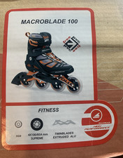 Rollerblade Macroblade 100 Men's Inline Skates US 8.5 MPN 07622100956