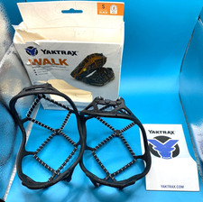 Yaktrax Walk Ice Snow Traction/ Size Small Womens 6.5-10 / Mens 5-8.5 Spikeless