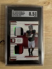 2023 National Treasures Bijan Robinson Dual Materials Holo Silver #25/25