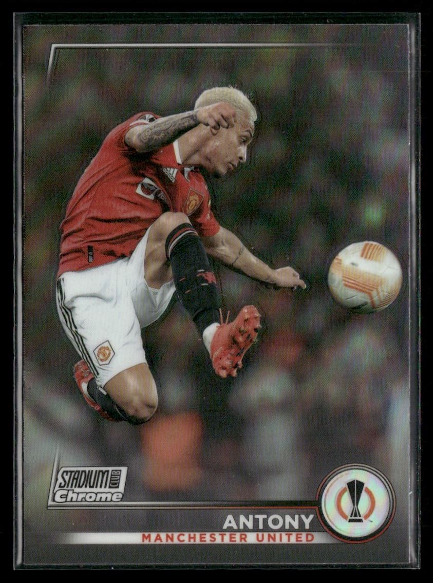 Antony 2022 Stadium Club Chrome UEFA Competitions Refractor Manchester United