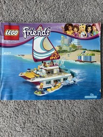 LEGO Friends: Sunshine Catamaran (41317), pre owned, manual included, no box