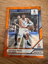 2024-25 Panini Donruss Euroleague - Legends Gustavo Ayon #192 Orange Laser /75