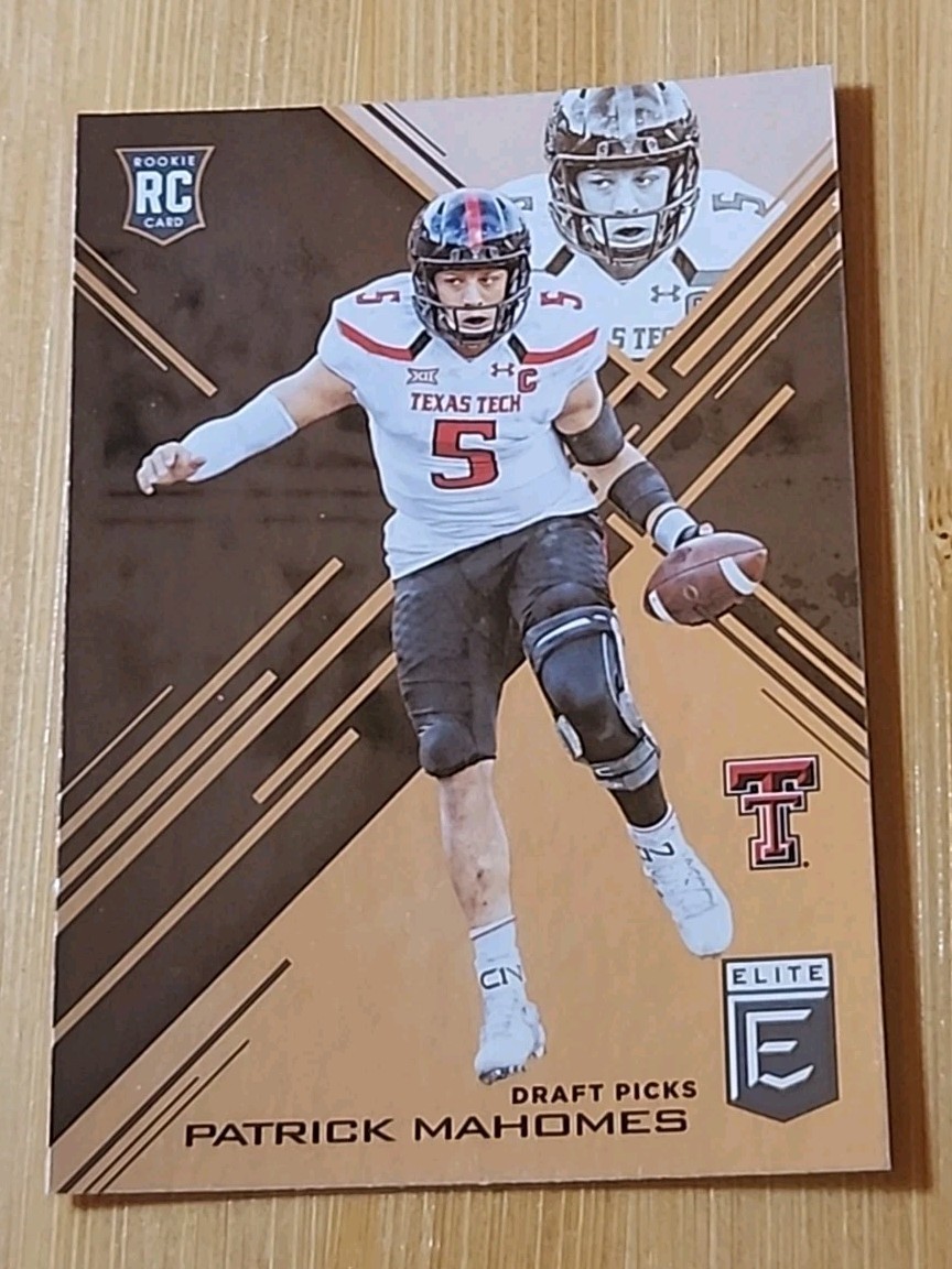 PATRICK MAHOMES II 2017 Panini Donruss Elite Draft Picks  #145 ROOKIE