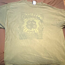 Guinness Men's Green Logo Graphic Print Crew Neck Short Sleeve T-Shirt XL