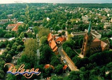 Palanga seaside resort Polaga Lithuania aerial photo