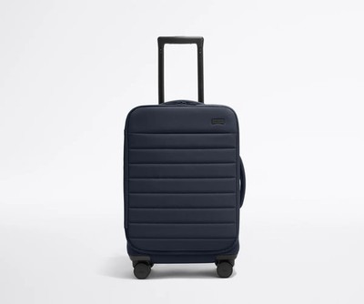 Away Softside Carry-On Suitcase, Navy Blue 22.2'' H x 14.4'' W x 9.1'' L (OPEN BOX)