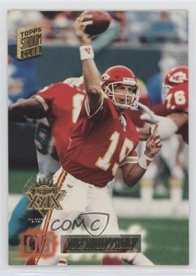 1994 Topps Stadium Club Super Teams Winners Bowl XXIX Joe Montana #160 HOF g2x