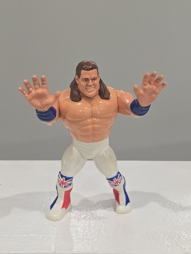 1991 Hasbro WWE WWF The British Bulldog Wrestling ...