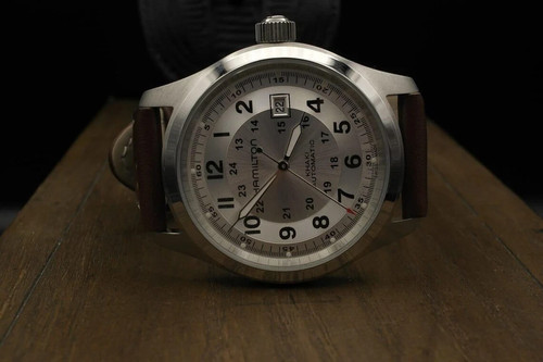 Hamilton Khaki Field Automatic Watch for Men | Vintage Swiss Made Military Watch