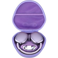 Hard Case for Apple Max Over-Ear Headphones Purple Case 