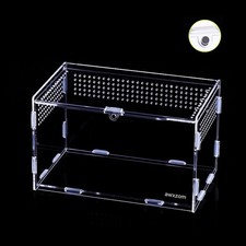 Magnetic Acrylic Case, micro habitat small Tarantula Enclosure enclosure for ...