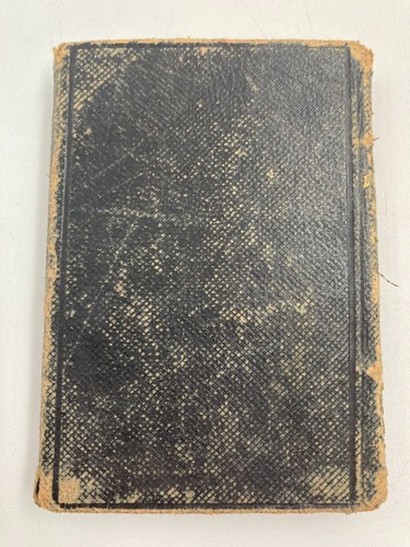 Antique 1867 Pocket DICTIONARY Leather Fold Over Cover ~ NOAH WEBSTER -RARE BOOK - Picture 2 of 10
