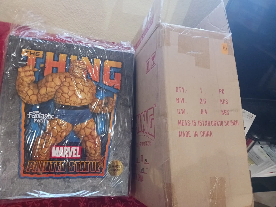 Sealed rare Thing Faux Bronze Statue 57/161 Bowen randy Exclusive gift figure - Image 2 of 4