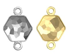 Superior PRIMERO Fancy Stones TB Settings for Gluing 4683 Thin Hexagon