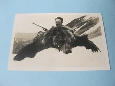 RPPC Trophy Hunting Real Photo Postcard 