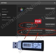 wireless headset USB receiver of firmware V.0.16.18 for virtuoso se