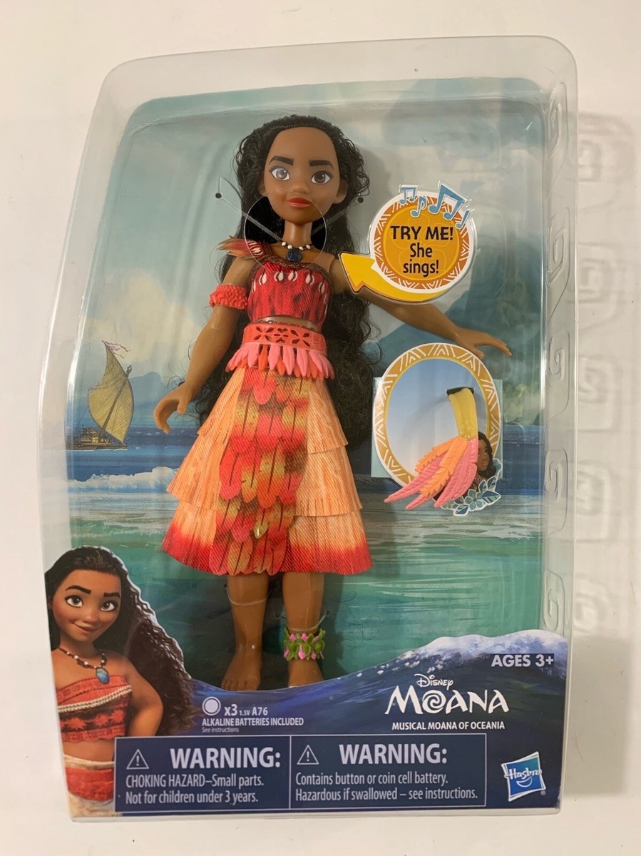 Disney Moana Musical Moana of Oceania Singing Doll Poseable Figure
