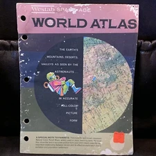 Lot Of Used World Atlases