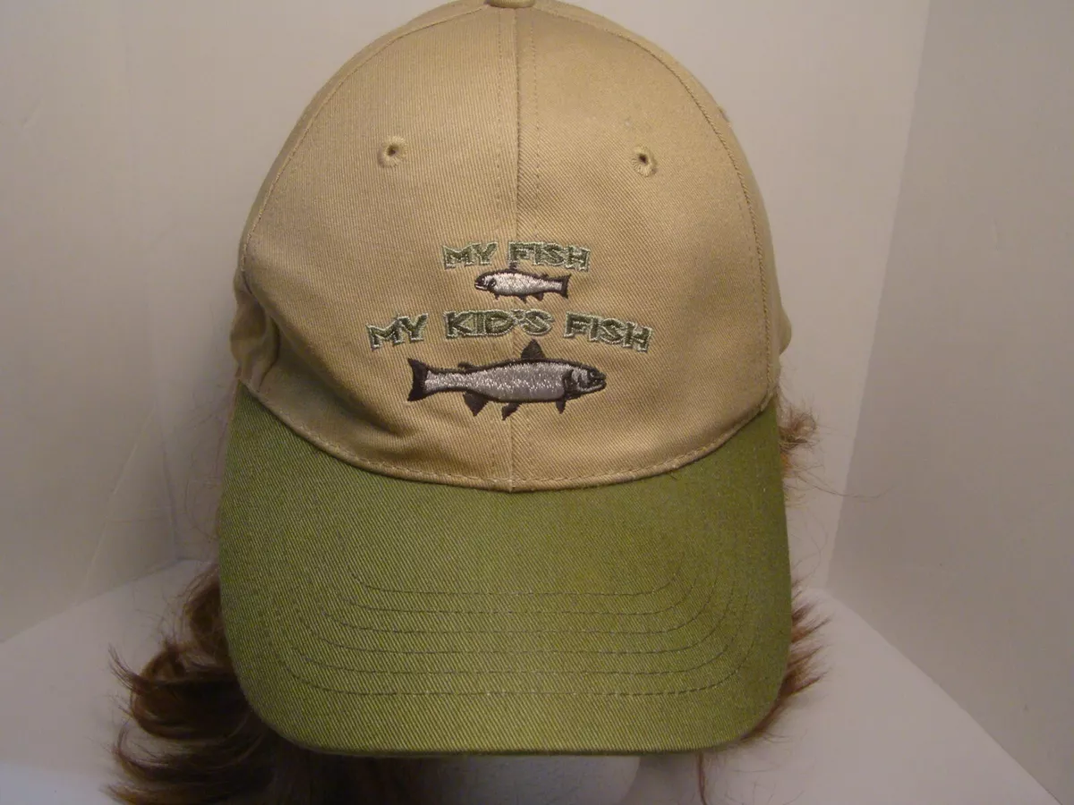 My Fish My Kid's Fish Fishing Hat Cap