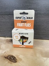 2 Bottles Super Ninja Fruit Fly Trap Highly Effective Ecological Fruit Fly Traps