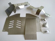 Stainless Steel Chassis Armor Skid Plate for UDR Unlimited Desert Racer Traxxas