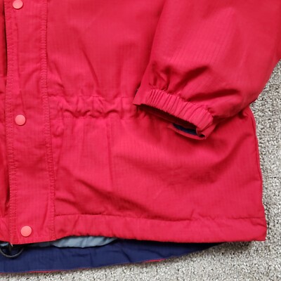 Vintage 90s PATAGONIA Glade Runner Jacket (S) Red Hooded Outdoors