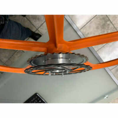 JZsports Adattatore Rotore Freno A Disco 44mm Per Bicicletta Motorizzata 2 Tempi 80cc
