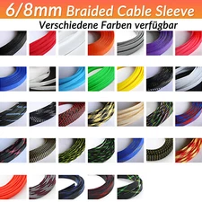 Expandable Braided Cable Sleeve Protector Power Cord Wire Cover Sheath Mesh Tube