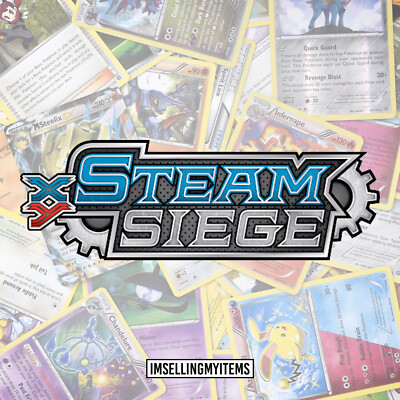 Pokemon - Steam Siege - Einzelne LP/NM Karten von 2016