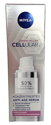 Konzentriertes Anti-Age Serum mit Hyaluron NIVEA Cellular Expert Filler 1x 40ml