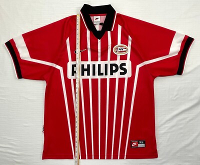 Nike PSV Eindhoven 1997 1998 VNT Home Football Shirt Soccer Jersey