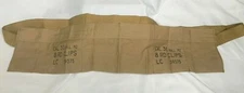 US WW2 Garand M1 AMMO Khaki Bandoleer Stamped LC39375 ENBLOC CLIP Carrier