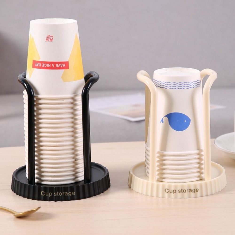 Space Saving Disposable Cup Storage Holder Disposable Cup Organizer