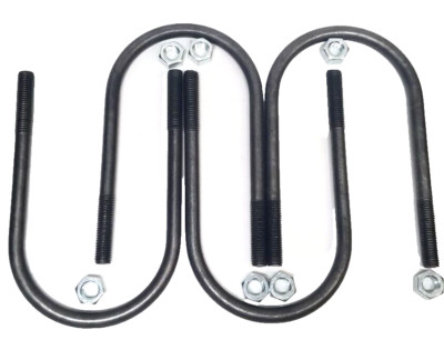 10k GD Trailer Axle U-Bolts 5/8'' x 5'' x 8-7/8'' U Bolt with Nuts One Axle