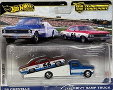 2024 Hot Wheels Team Transport 66 Chevelle 72 Chevy Ramp Truck Free Shipping