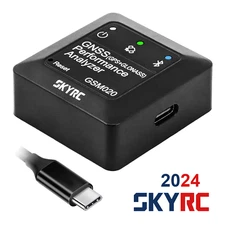 SKYRC GNSS (GPS+GLONASS) Speedometer for RC Cars and Planes, Bluetooth, USB-C