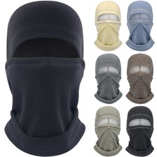 Balaclave Fleece Windproof Ski Mask Winter Face Mask Tactical Hood Neck Warmer